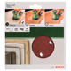 5-teiliges Schleifpapier-Set für Exzenterschleifer G60 Bosch 2609256A30