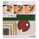 5-teiliges Schleifpapier-Set für Exzenterschleifer G80 Bosch 2609256A31
