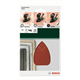 Schleifpapier K180 für Universalschleifer 5 St. Bosch 2609256A71