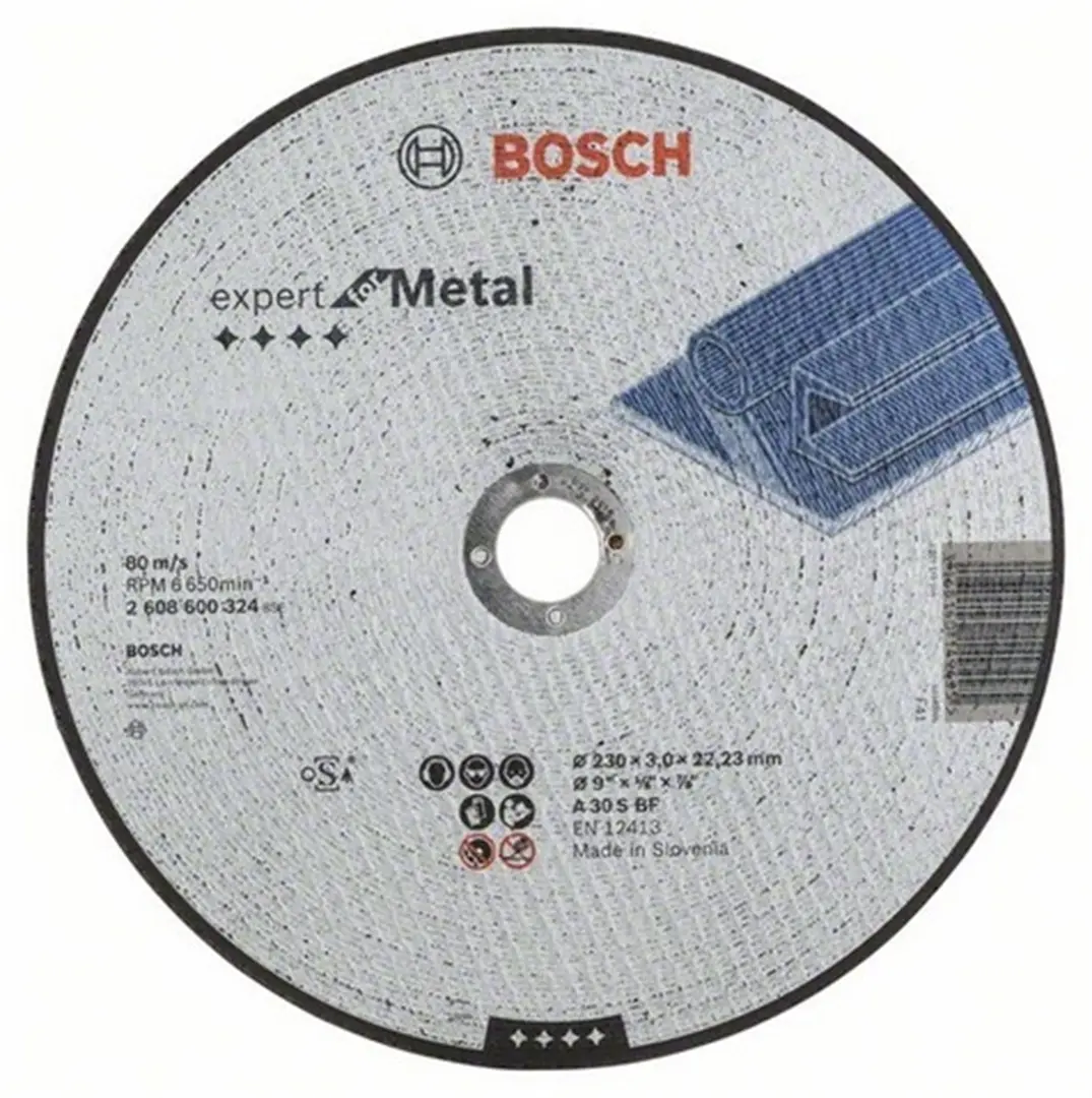Schnittscheibe für Metall 230x22,23x3mm Bosch A 30 S BF