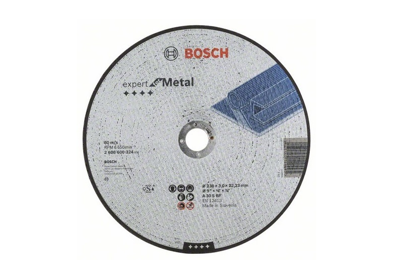 Schnittscheibe für Metall 230x22,23x3mm Bosch A 30 S BF