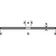 Schnittscheibe für Metall 230x22,23x3mm Bosch A 30 S BF