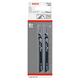 Sägeblatt-Set T111C, 2 Stück Bosch Basic for Wood