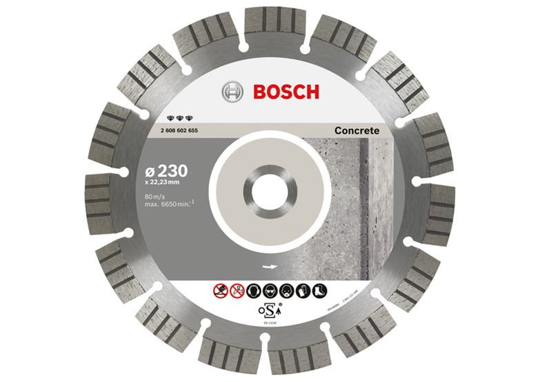 Diamanttrennscheibe  115mm Bosch Best for Concrete