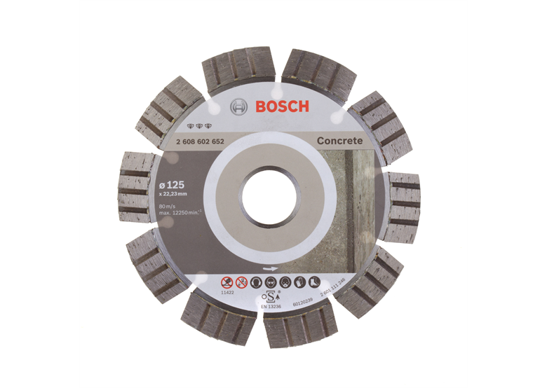 Diamanttrennscheibe  125mm Bosch Best for Concrete