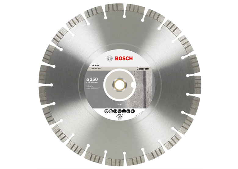 Diamanttrennscheibe  350mm Bosch Best for Concrete