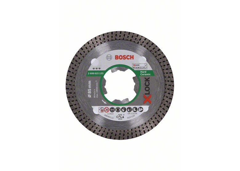 Diamantscheibe X-Lock 85mm Bosch Best for Hard Ceramic