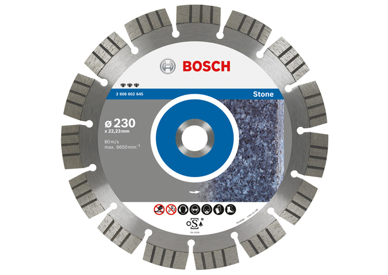 Diamanttrennscheibe  150mm Bosch Best for Stone