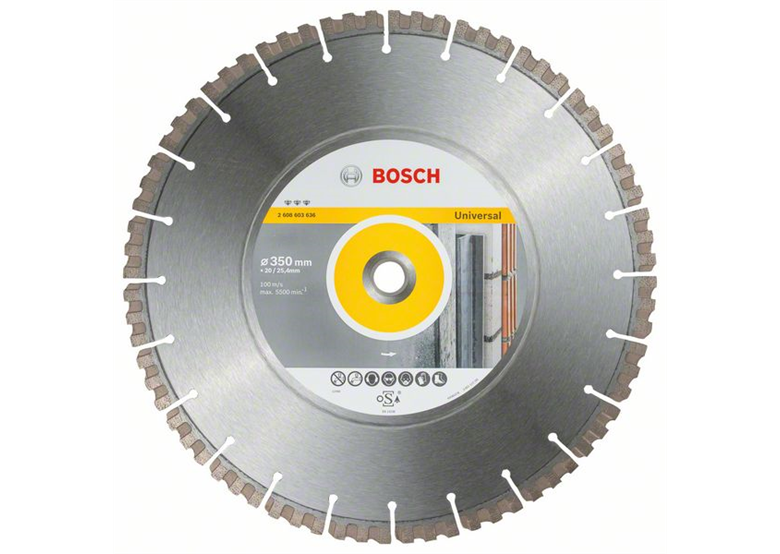 Diamanttrennscheibe  350mm Bosch Best for Universal