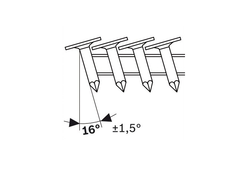 Dachpappennagel CN 45-15 HG Bosch CN 45-15 19 HG