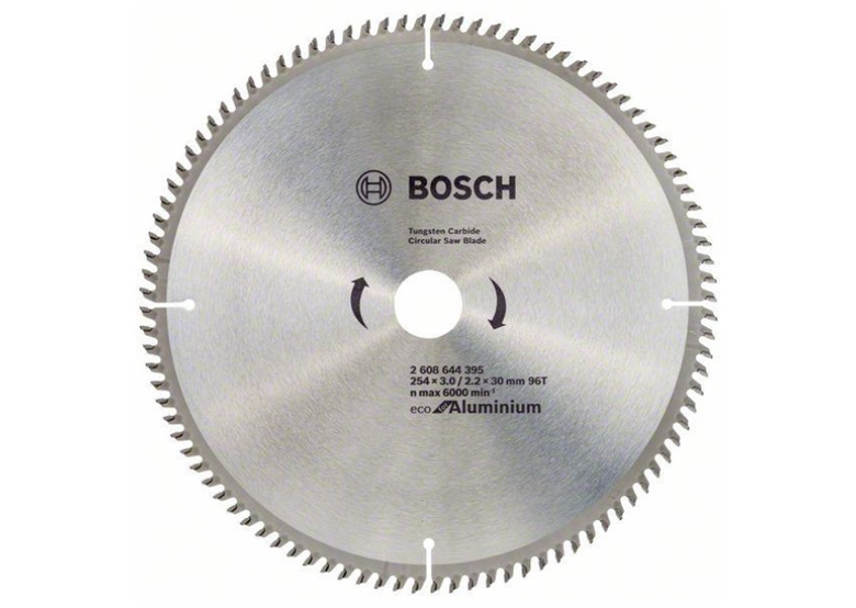Kreissägeblatt für Aluminium 210x30mm T64 Bosch ECO Alu
