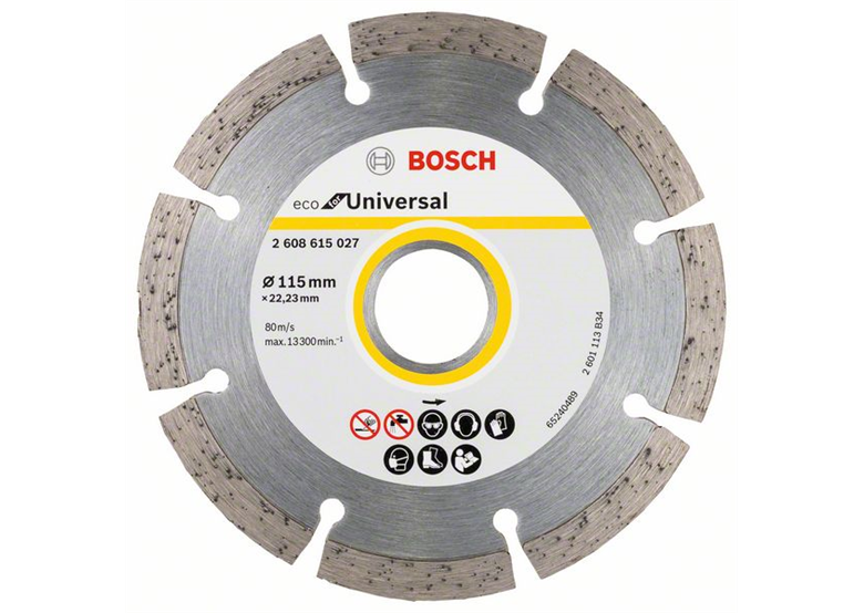 Diamanttrennscheibe 115x22,23mm 10 Stück Bosch ECO for Universal