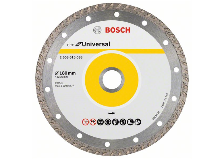 Diamanttrennscheibe  180x22,23mm Bosch Eco for Universal Turbo