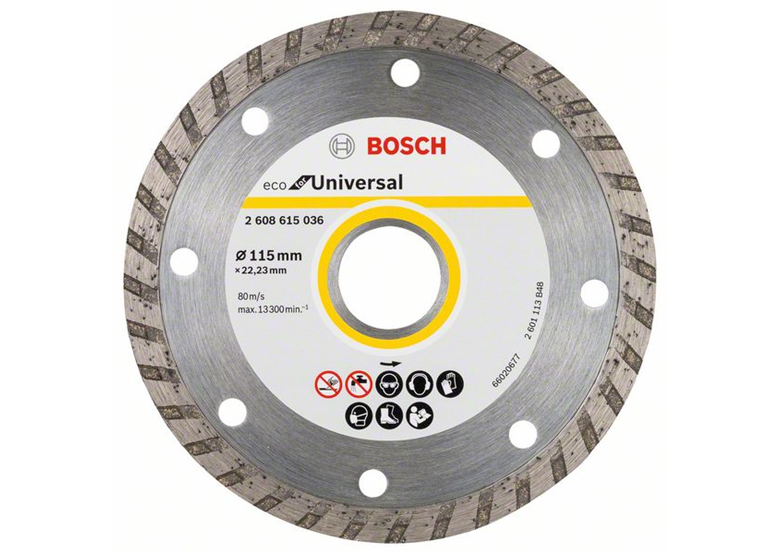 Diamanttrennscheibe  115x22,23mm 10 Stück Bosch ECO for Universal Turbo