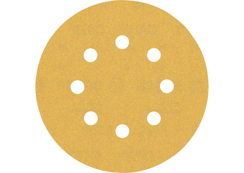 Schleifpapier mit 8 Löchern 125mm, G 180, 5 Stk. Bosch EXPERT C470