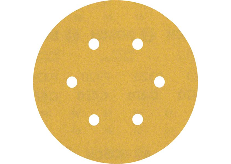 Schleifpapier mit 6 Löchern 150mm, G 320, 5Stk. Bosch EXPERT C470