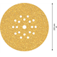 Schleifpapier mit 19 Löchern 225mm, K 40, 25Stk. Bosch EXPERT C470