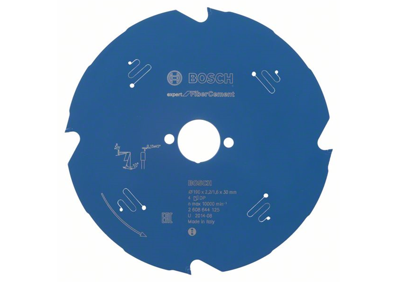 Kreissägeblatt 190x30mm T4 Bosch Expert for Fiber Cement