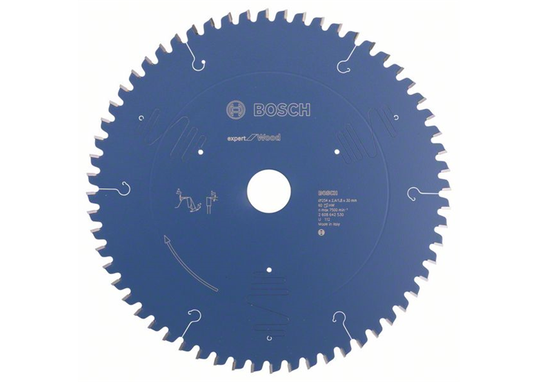 Kreissägeblatt für Holz 254x30mm T60 Bosch Expert for Wood