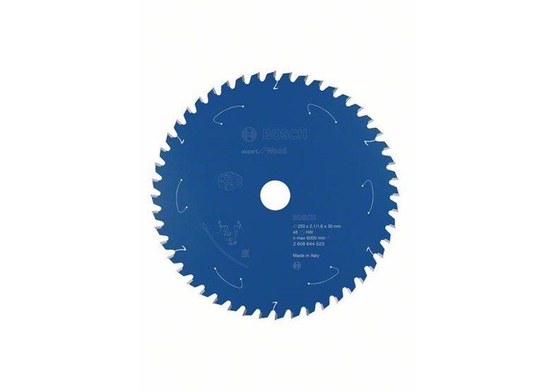 Kreissägeblatt 250x30mm, 48 Bosch Expert for Wood