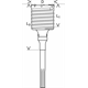 Hohlbohrkrone SDS-max-9 Bosch F00Y145196