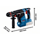 Bohrhammer SDS-Plus. Bosch GBH 187-LI One Chuck 2x5.0Ah