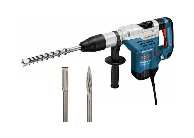Bohrhammer incl. 2 Meißel Bosch GBH 5-40 DCE