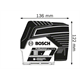Linienlaser Bosch GCL 2-50 CG