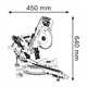 Kapp- und Gehrungssäge Bosch GCM 8 SDE