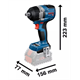 Schlagschrauber Bosch GDS 18V-750 C 2x5,0Ah L-BOXX 136