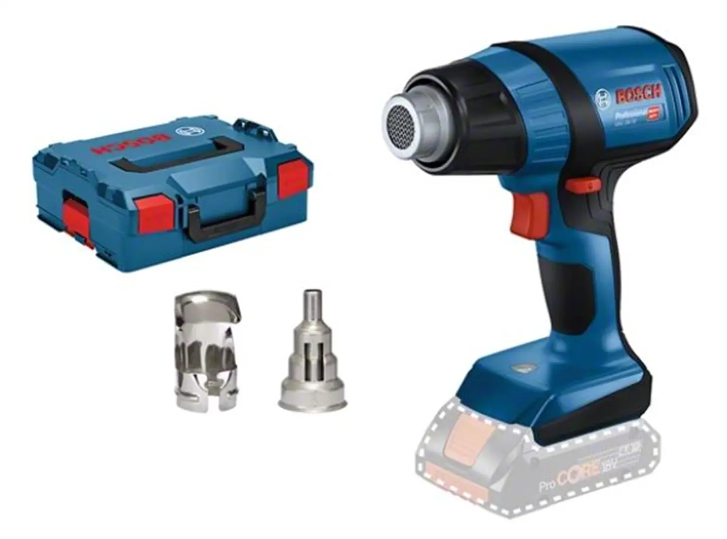 Heißluftgebläse im L-BOXX Koffer Bosch GHG 18V-50