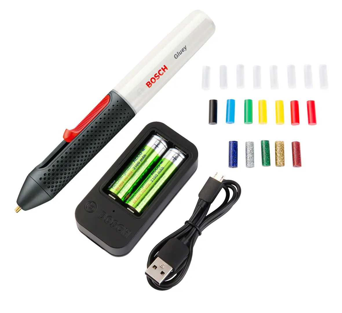 Klebepistole Bosch GLUEY marshmallow