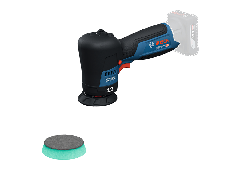 Exzenter-Polier- und Schleifmaschine Bosch GPX 12V-77