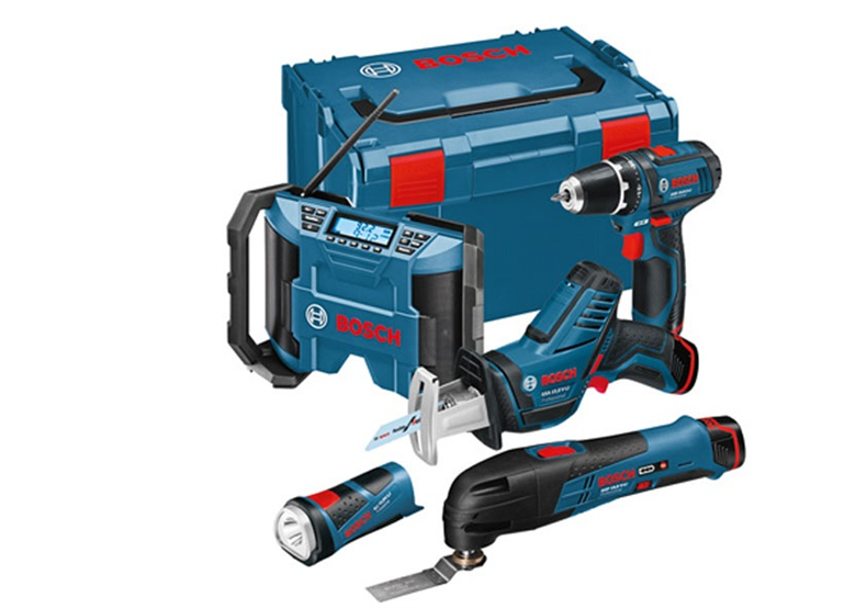 Akku-Werkzeugset Bosch GSR 10,8-2-LI