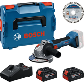 Winkelschleifer Bosch GWS 18V-8 2x4.0Ah + Standard for Universal 125mm