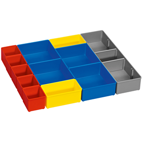 Boxen für Kleinteileaufbewahrung 12 Stck. Bosch Inset Box