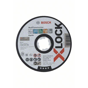 Trennscheibe X-Lock 125x22,23x1mm Bosch Multi Material