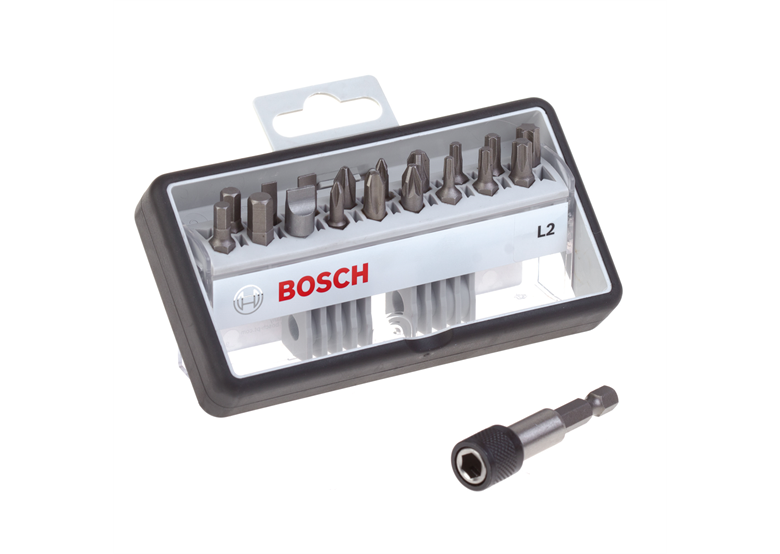 Robust Line Schraubenbit Set L Extra Hart 25 mm, 18+1 Bosch Robust Line L Extra Hart 25