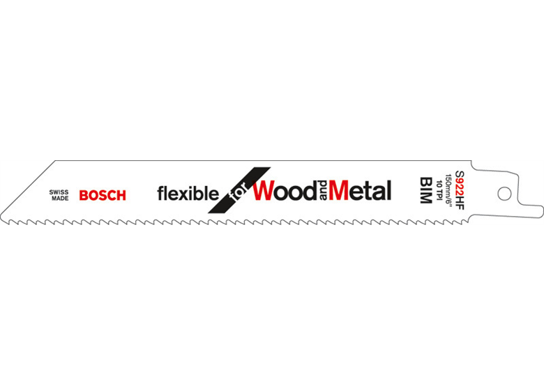 Stichsägeblatt Flexible für Holz und Metall Bosch S 922 HF