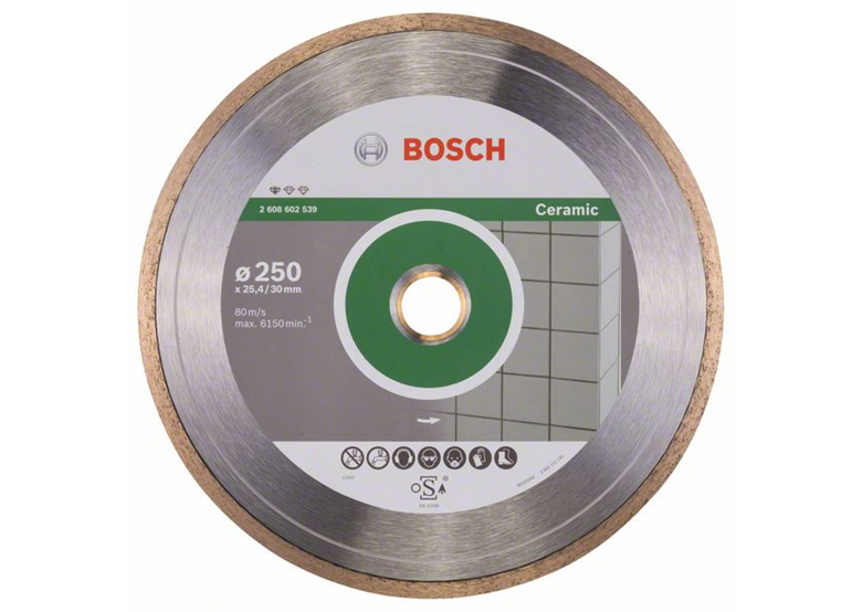 Diamanttrennscheibe  250mm Bosch Standard for Ceramic