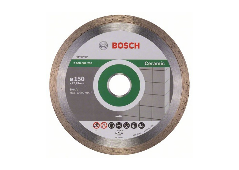 Diamanttrennscheibe  150mm Bosch Standard for Ceramic