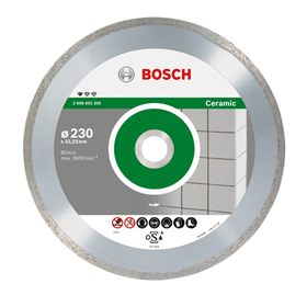 Diamanttrennscheibe 230x22,23x1,6mm Bosch Standard for Ceramic