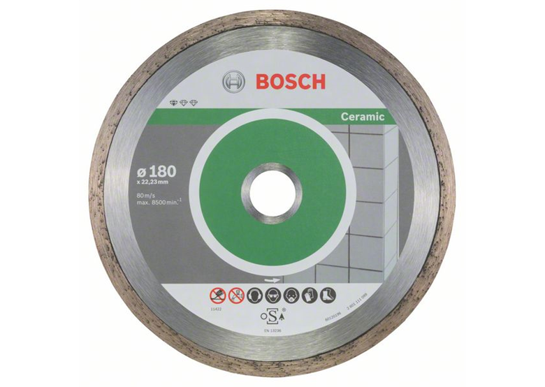 Diamanttrennscheibe  180mm Bosch Standard for Ceramic