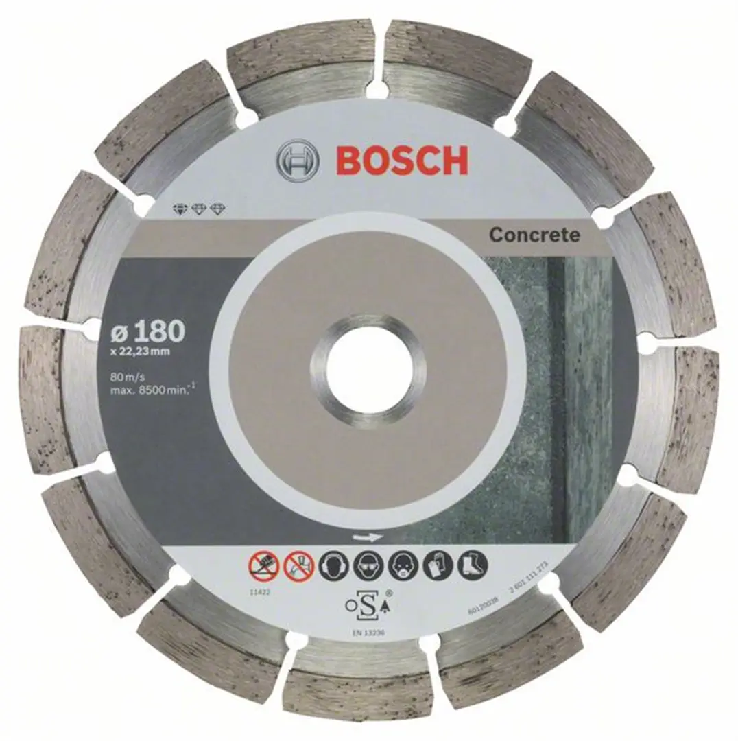 Diamanttrennscheibe  180mm Bosch Standard for Concrete
