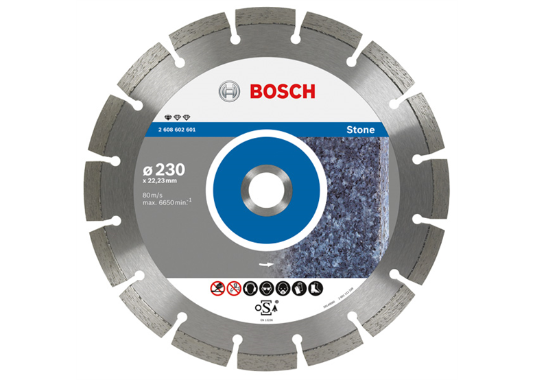 Diamanttrennscheibe  150mm Bosch Standard for Stone