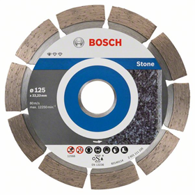 Diamanttrennscheibe  125mm Bosch Standard for Stone
