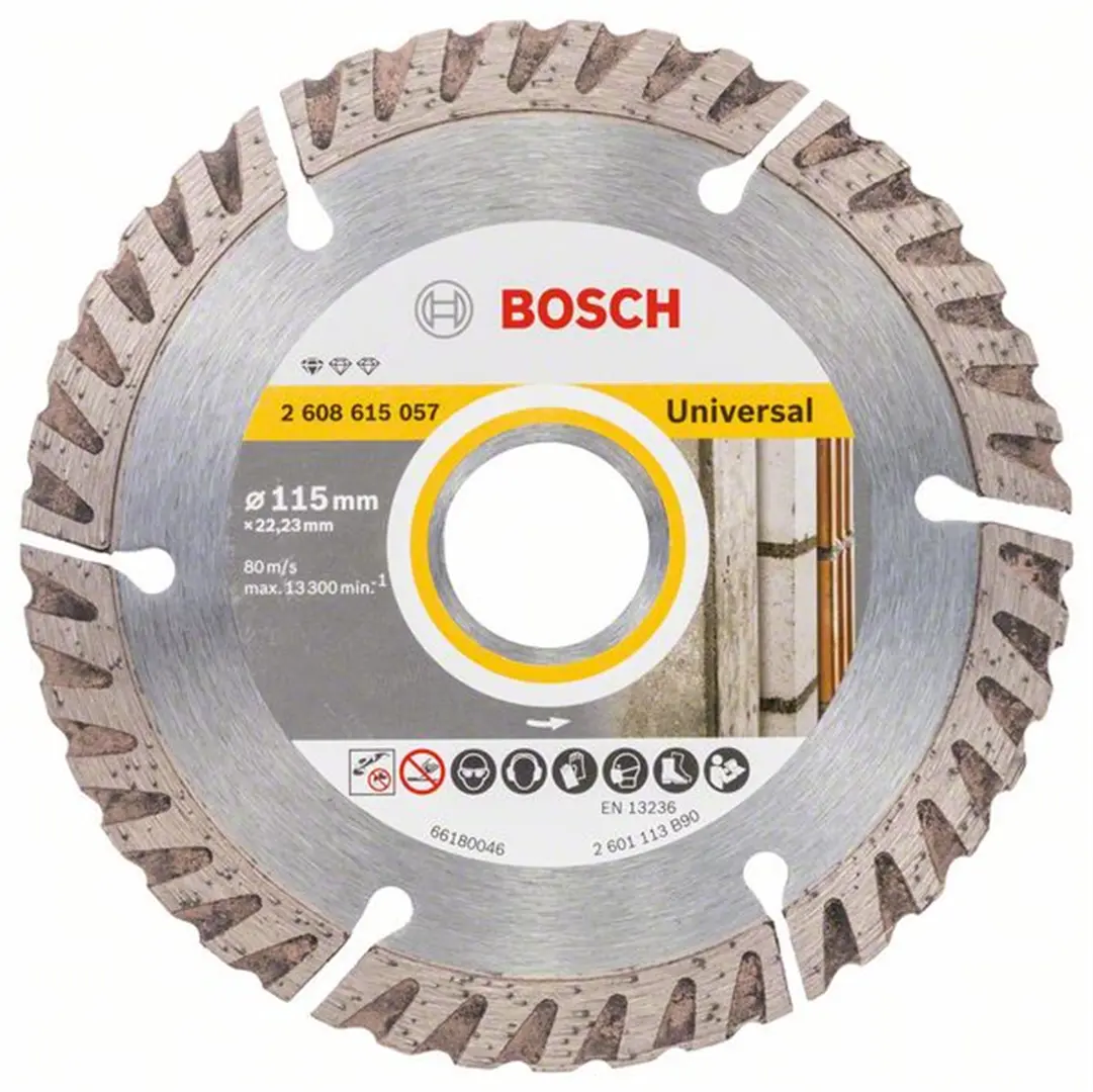 Diamanttrennscheibe 115x22,23mm Bosch Standard for Universal