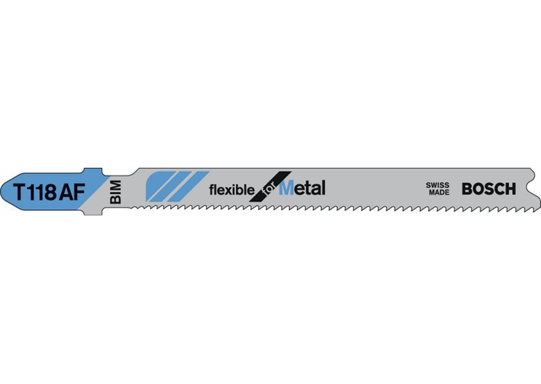 Sägeblatt für Stichsägen 118 AF BIM Flexible for Metall Bosch T 118 AF