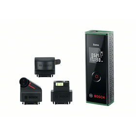 Digitaler Laser-Entfernungsmesser mir 3 Adapter Bosch Zamo III Set