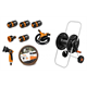 Schlauchwagen 1/2″ 20m mit Sprühset & Sprinkler Bradas BLACK LINE ECO-AG26020SET2